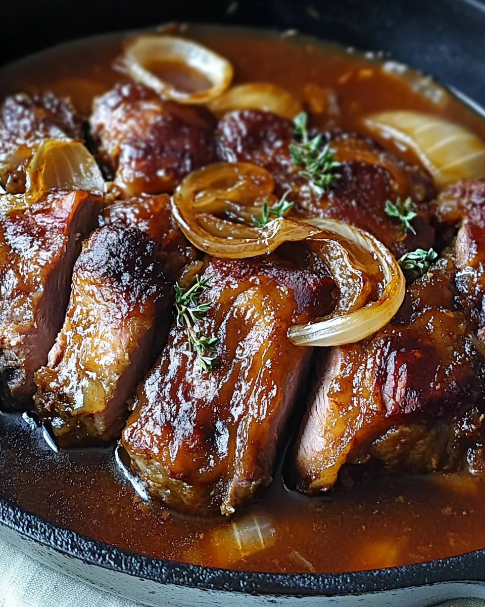 Räuberbraten Rezept, schmort im Ofen einfach vor sich hin! 18 Räuberbraten