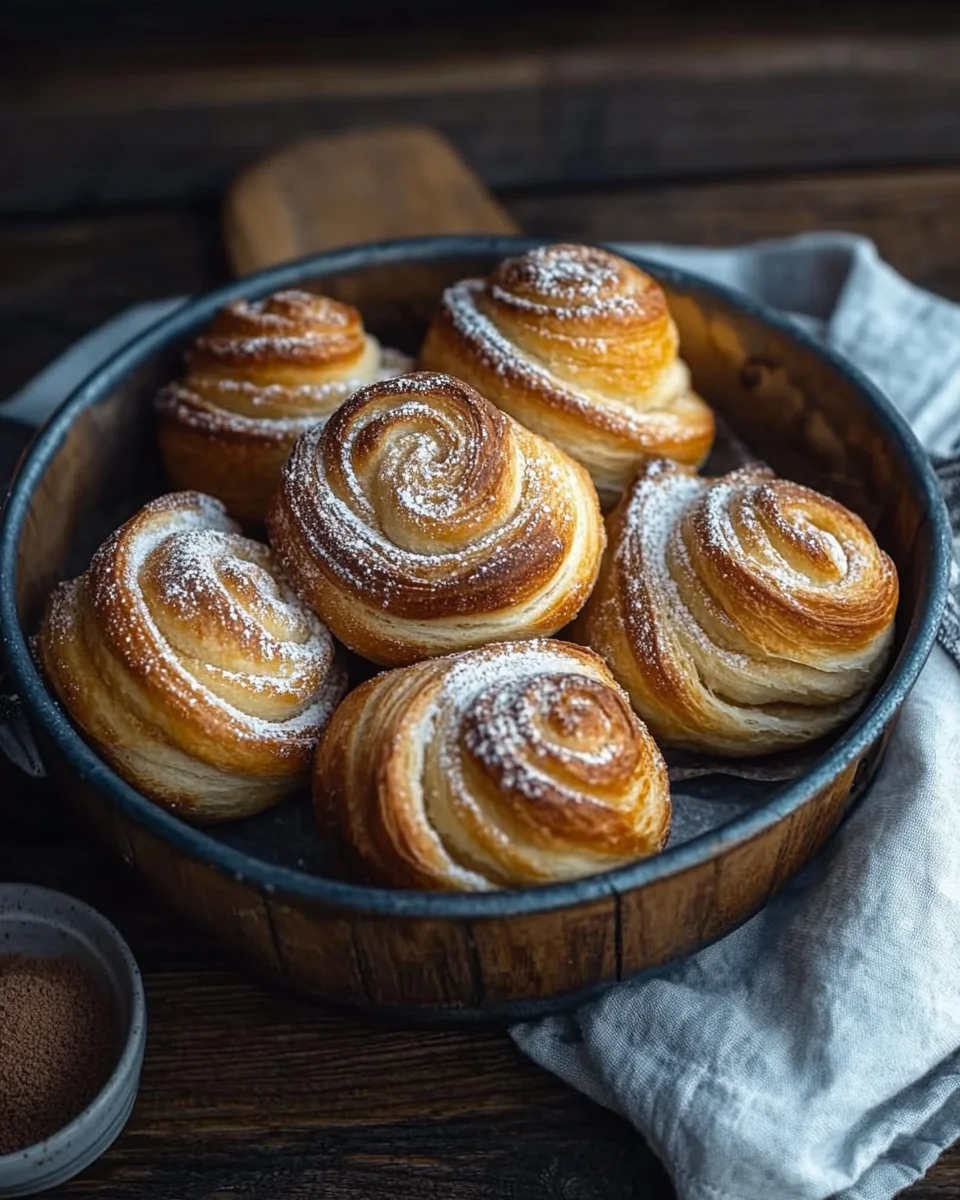 Rezept für Franzbrötchen