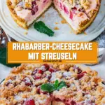 Rhabarber-Cheesecake mit Streuseln 16 Pinterest Hidden Image