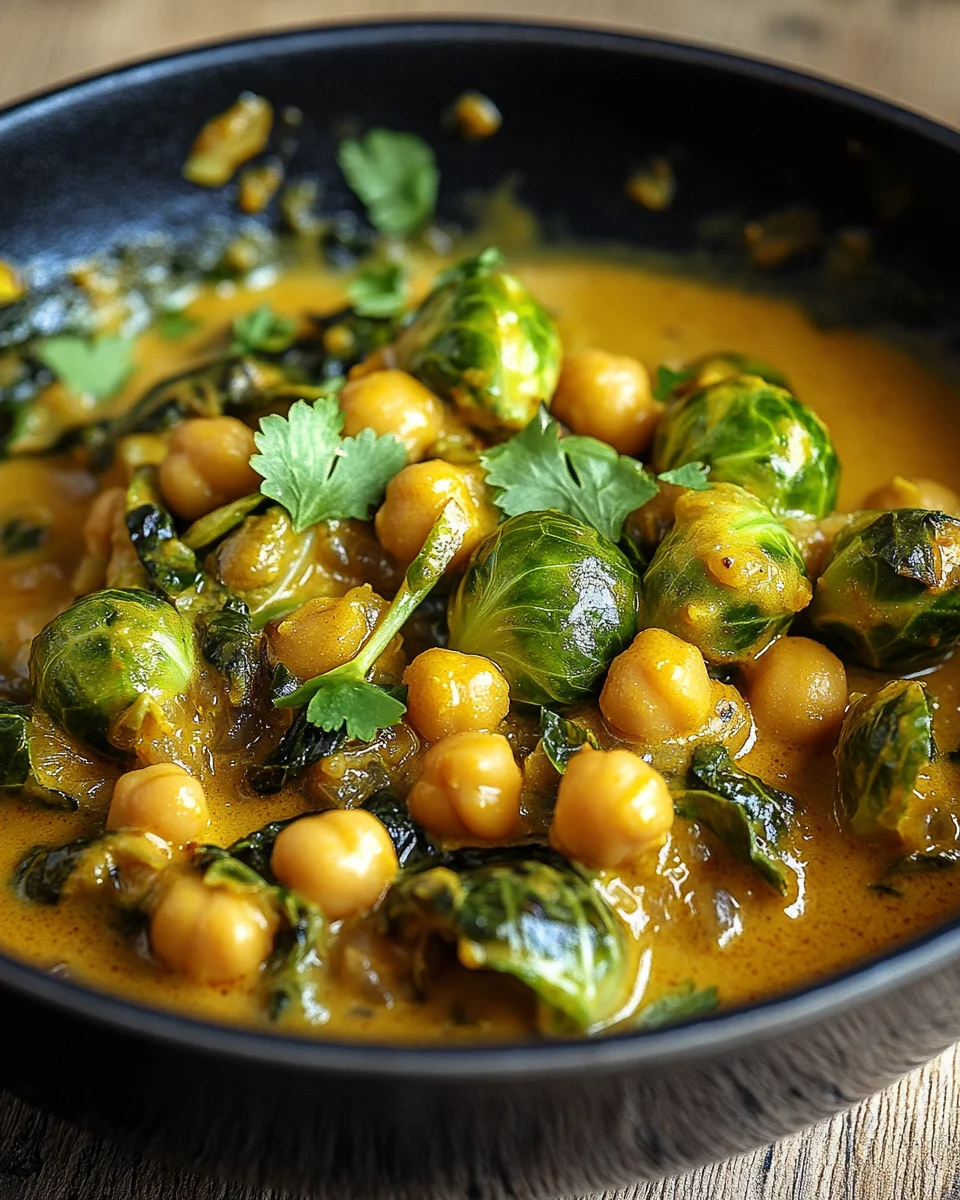 Rosenkohl-Curry