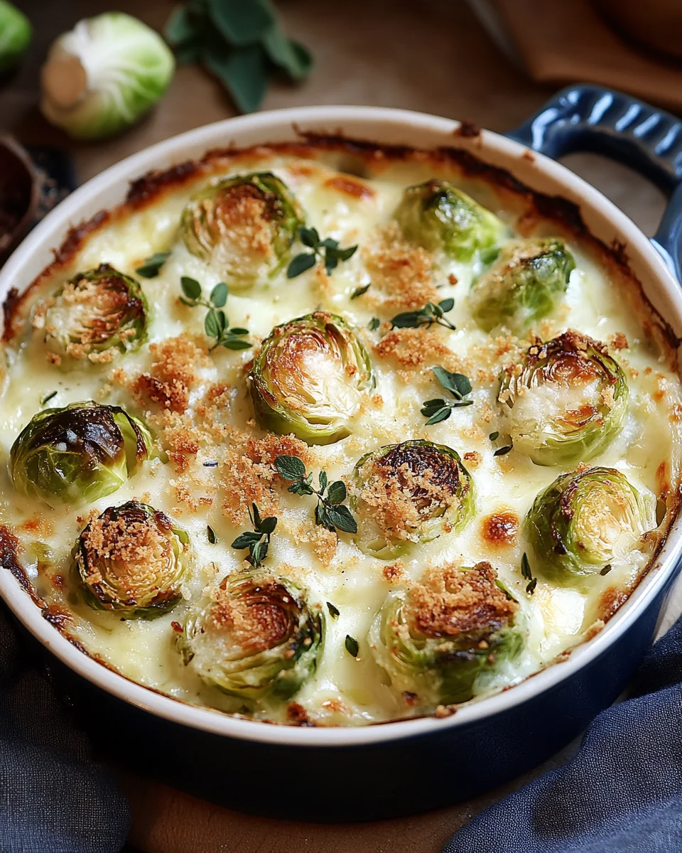 Rosenkohl-Gratin