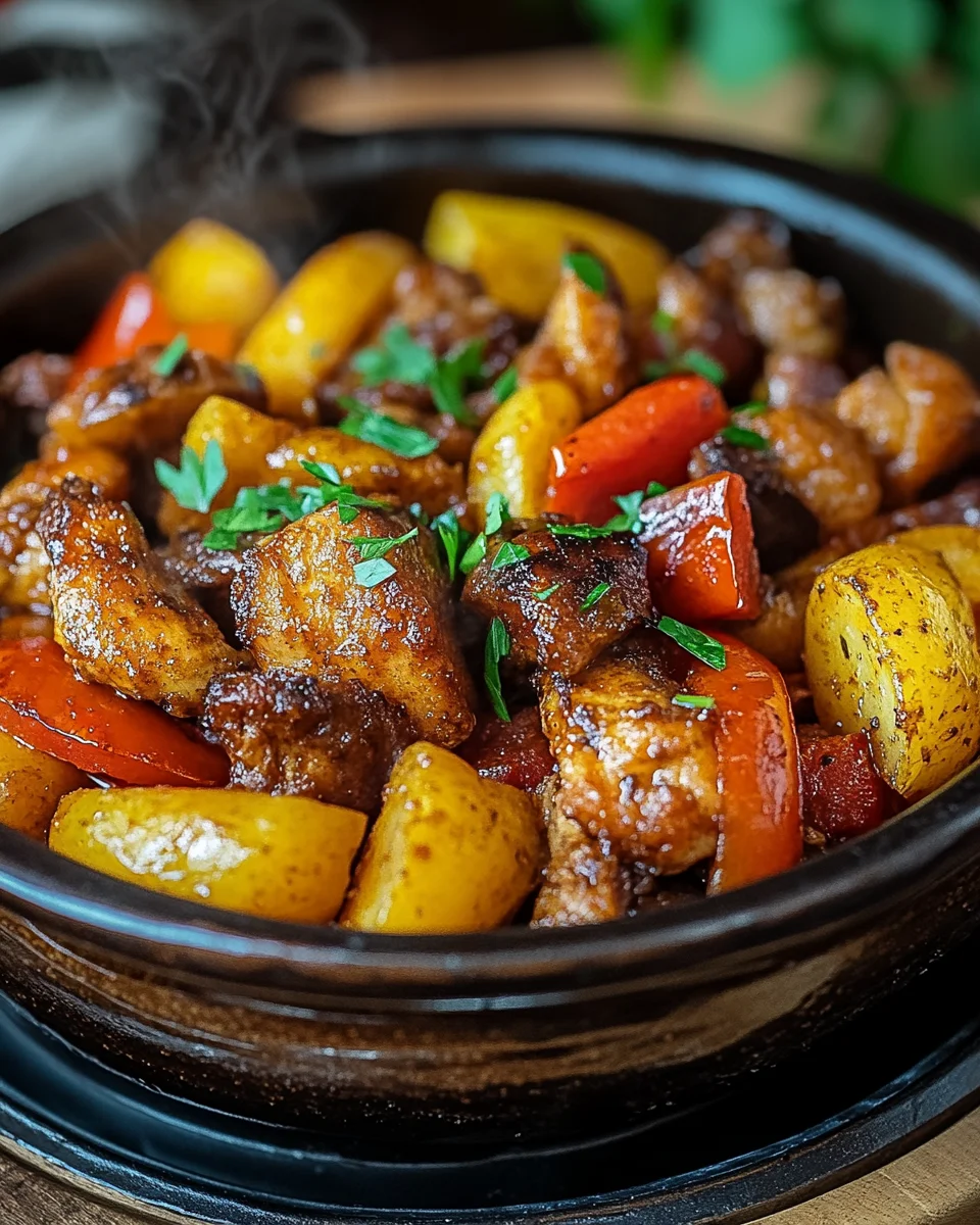 Schaschlik-Topf aus dem Ofen 26 Schaschlik-Topf aus dem Ofen
