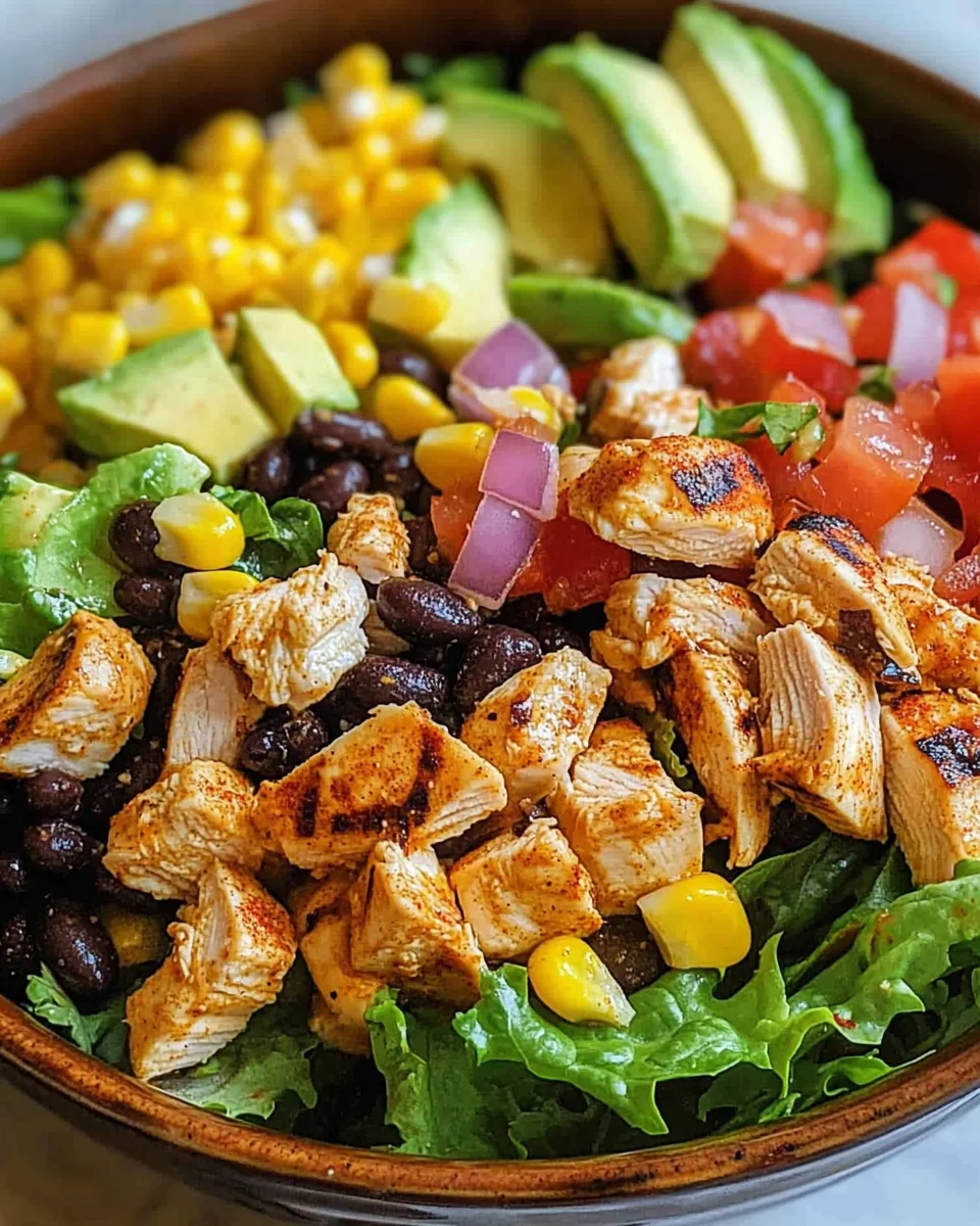 Schneller Southwest-Hähnchensalat 24 Schneller