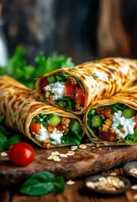Selbstgemachte Proteinwraps 21 Selbstgemachte Proteinwraps