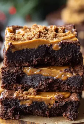 Spekulatius Brownies mit Lotus Biscoff Brotaufstrich 21 Spekulatius Brownies mit Lotus Biscoff Brotaufstrich