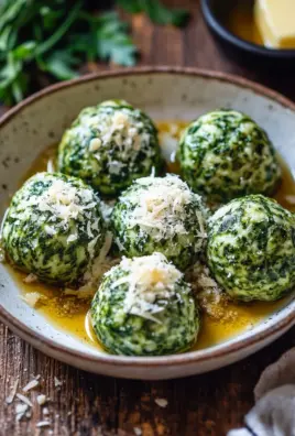 Spinatknödel mit Parmesan 23 Spinatknödel mit Parmesan