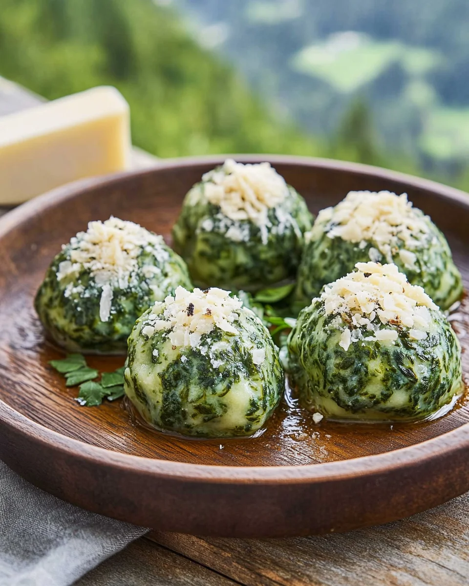 Südtiroler Spinatknödel 21 Südtiroler