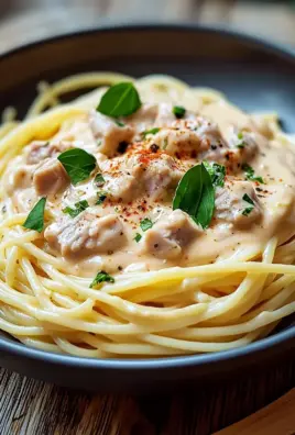 Thunfisch-Sahne-Soße mit Spaghetti 25 Thunfisch-Sahne-Soße mit Spaghetti