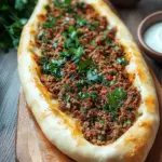T&uuml;rkische Pide mit Hackfleisch