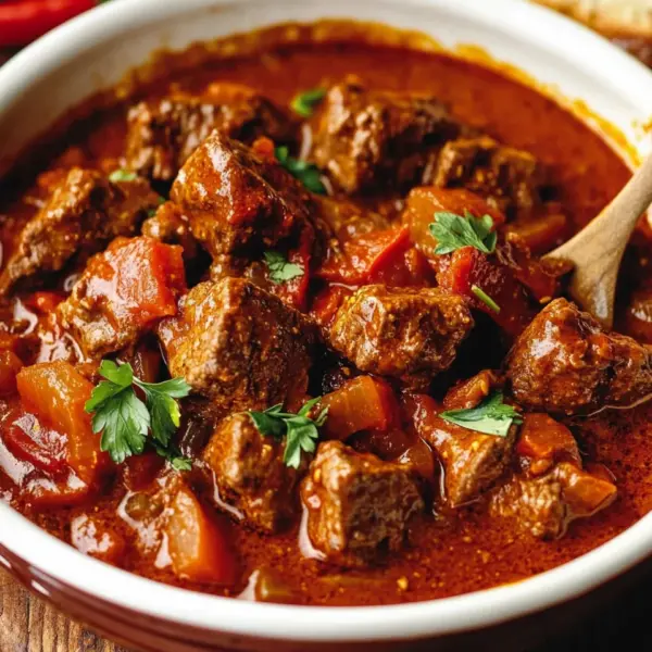 Ungarisches Paprika-Gulasch Rezept