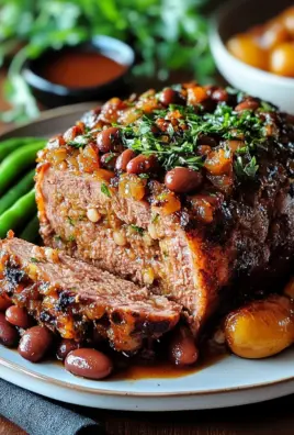 Veganer Braten mit Bohnen 23 Veganer Braten mit Bohnen