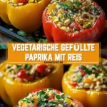 Vegetarische Gefüllte Paprika mit Reis 25 Pinterest Hidden Image