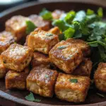 Wie man knusprigen gebackenen Tofu macht