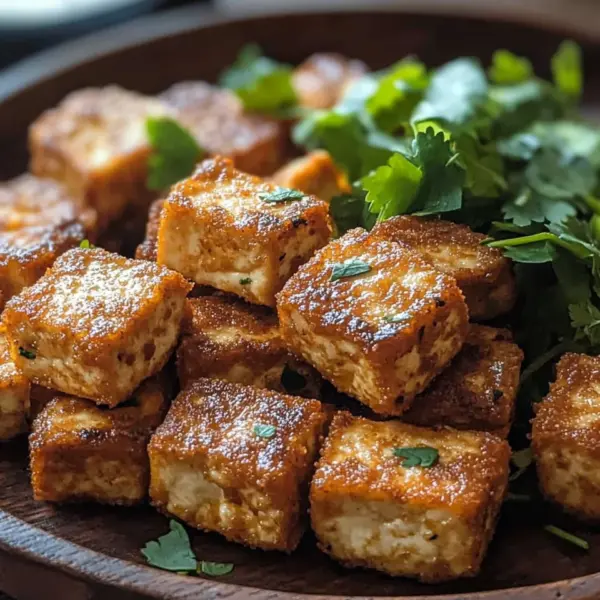 Wie man knusprigen gebackenen Tofu macht