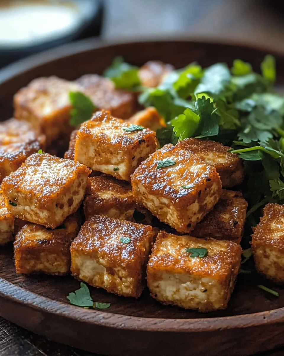 Wie man knusprigen gebackenen Tofu macht
