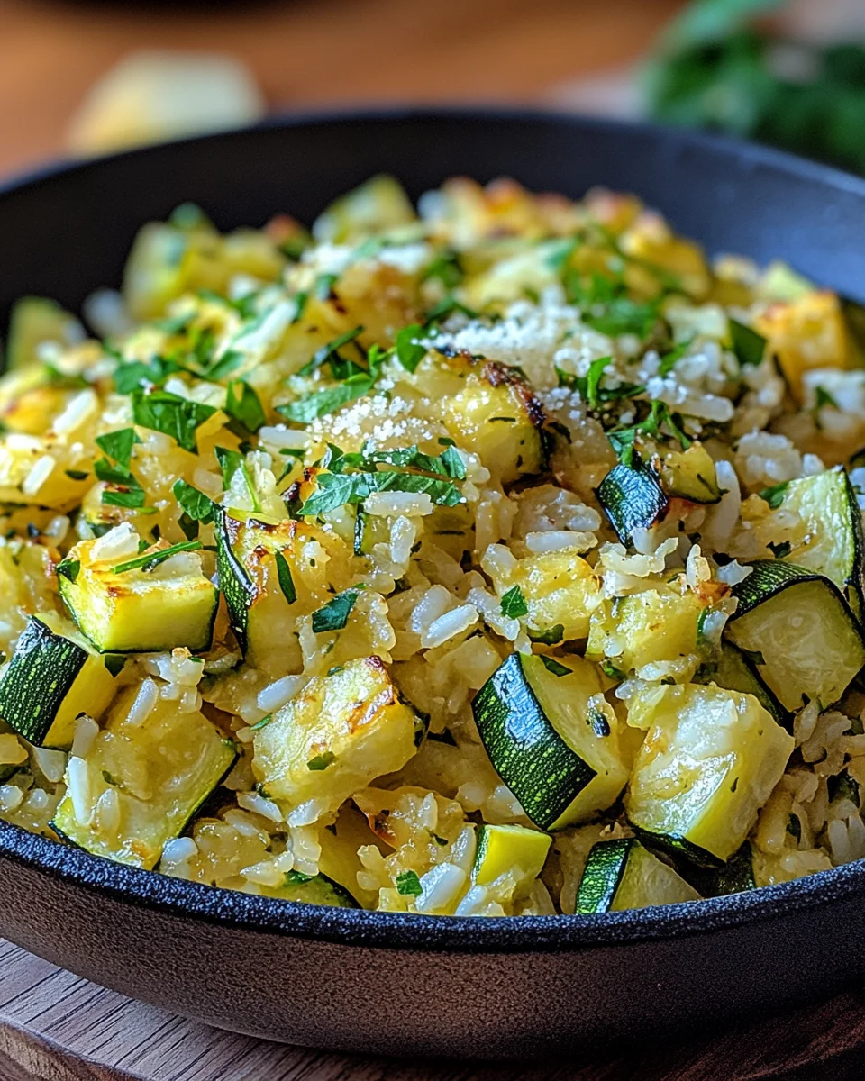 Zucchini-Reis-Pfanne 21 Zucchini-Reis-Pfanne