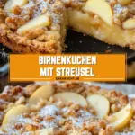 Birnenkuchen mit Streusel 21 Pinterest Hidden Image