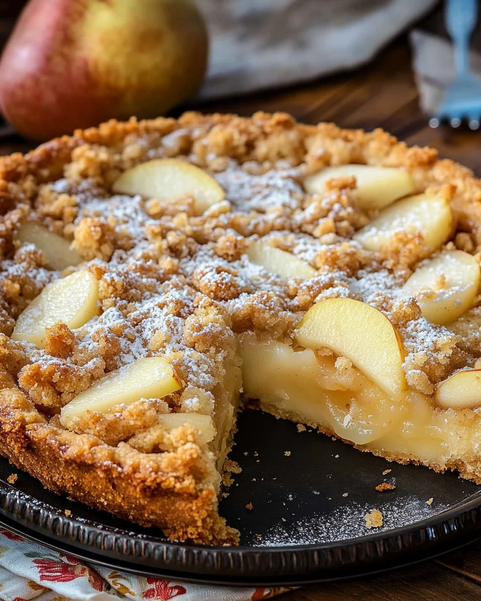 Birnenkuchen mit Streusel 24 Birnenkuchen mit Streusel