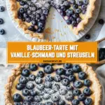 Blaubeer-Tarte mit Vanille-Schmand und Streuseln 19 Pinterest Hidden Image