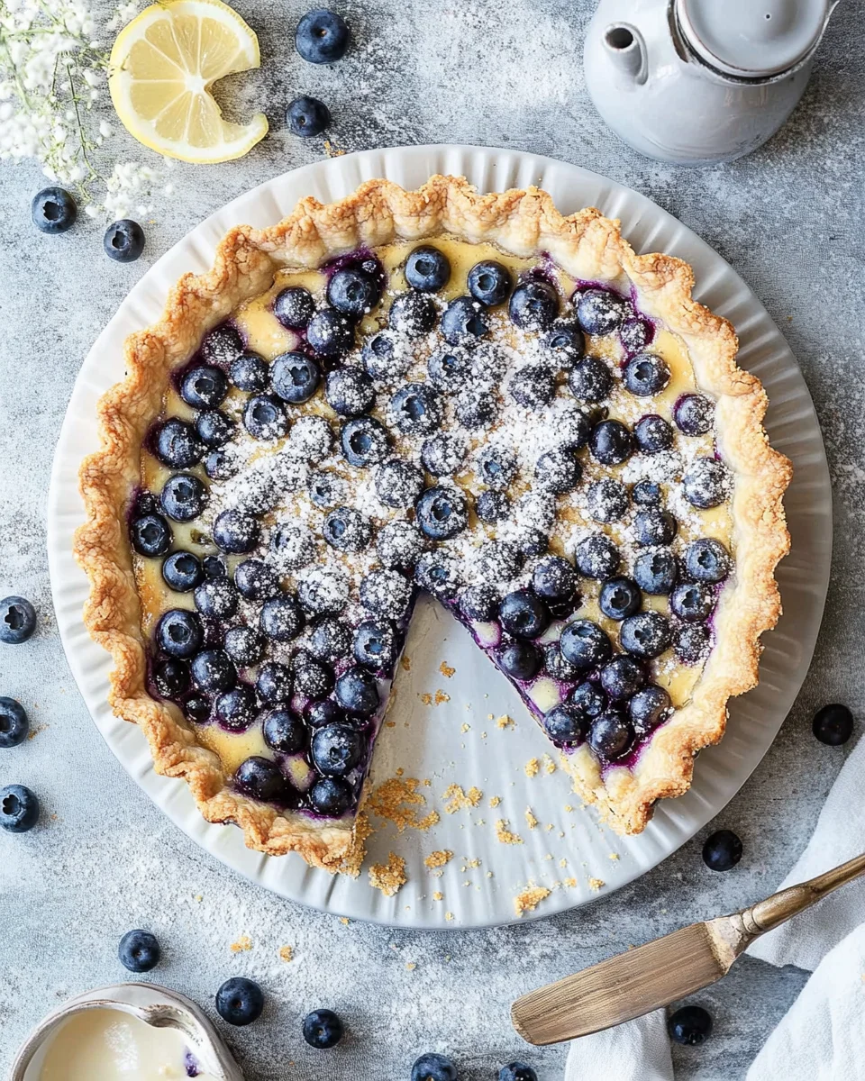Blaubeer-Tarte mit Vanille-Schmand und Streuseln 22 Blaubeer-Tarte mit Vanille-Schmand und Streuseln