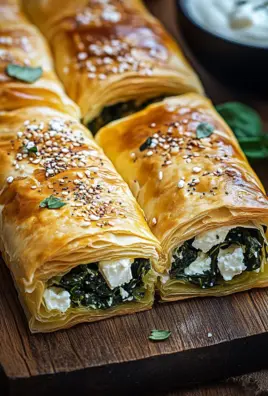 Börek mit Spinat und Feta