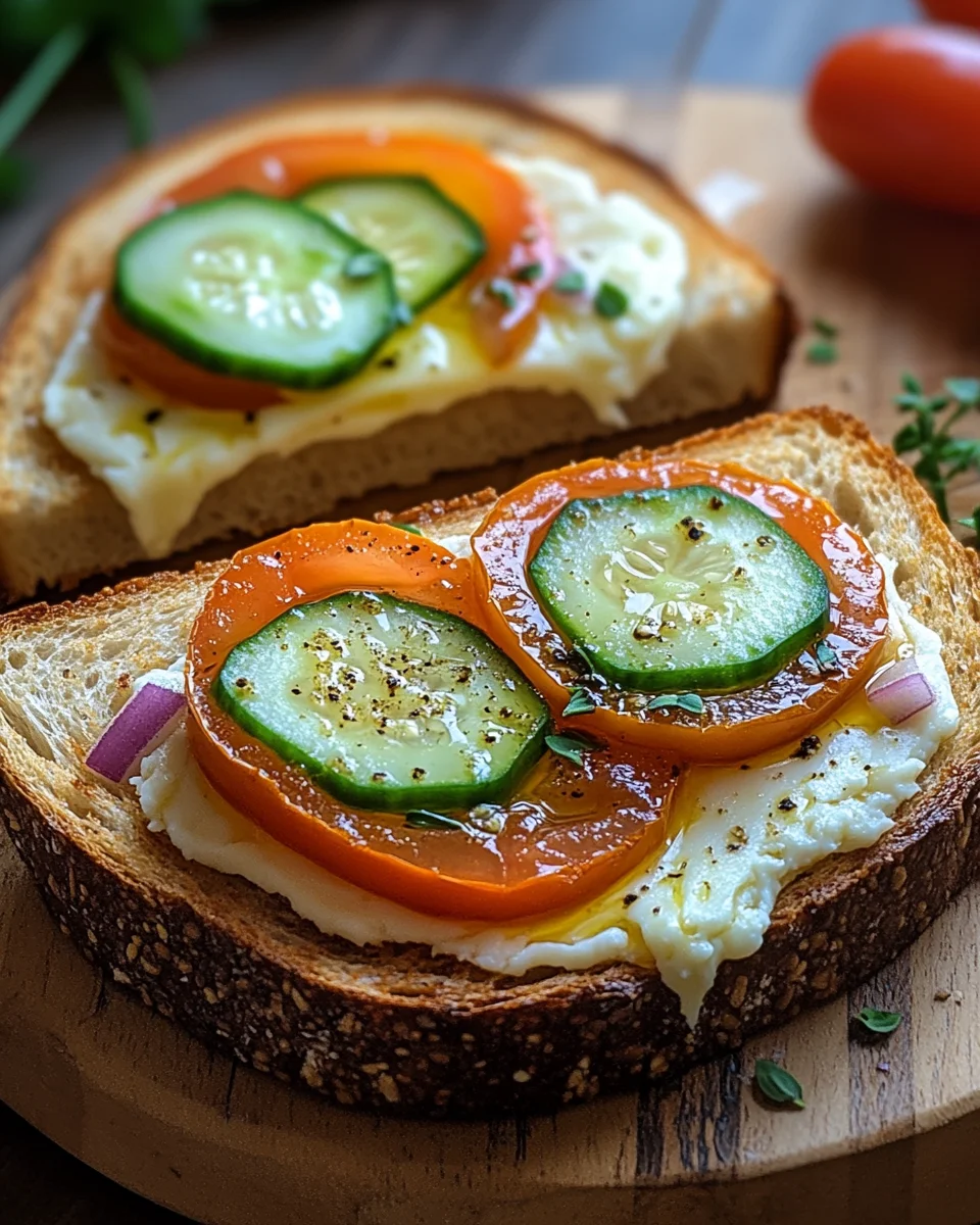 Bulgarische Käse Sandwiches