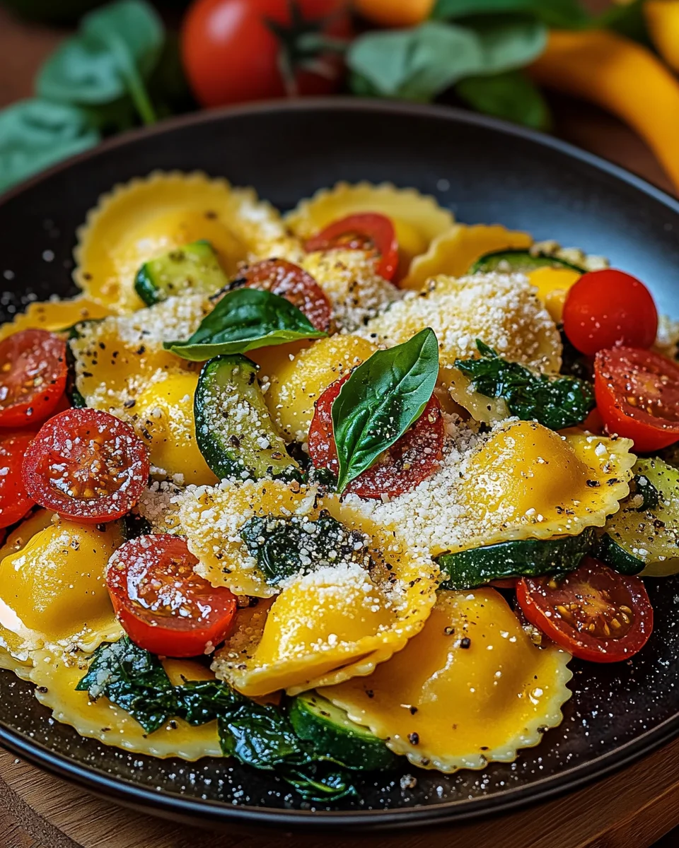 Bunte Ravioli-Gemüse-Pfanne 21 Bunte