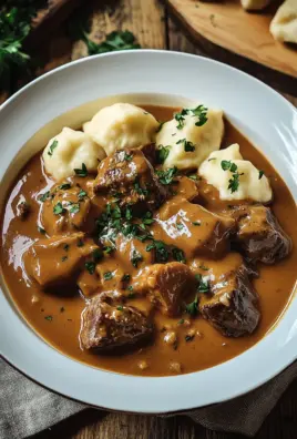 Butterzartes Rahmgulasch mit Serviettenknödel 23 Butterzartes Rahmgulasch mit Serviettenknödel