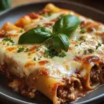 Cannelloni mit Rindfleisch und K&auml;se