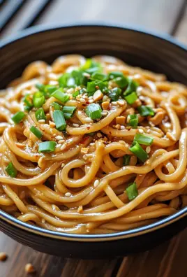 Chinesische Nudeln mit Erdnusssauce 32 Chinesische Nudeln mit Erdnusssauce