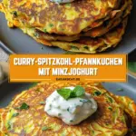 Curry-Spitzkohl-Pfannkuchen mit Minzjoghurt 16 Pinterest Hidden Image