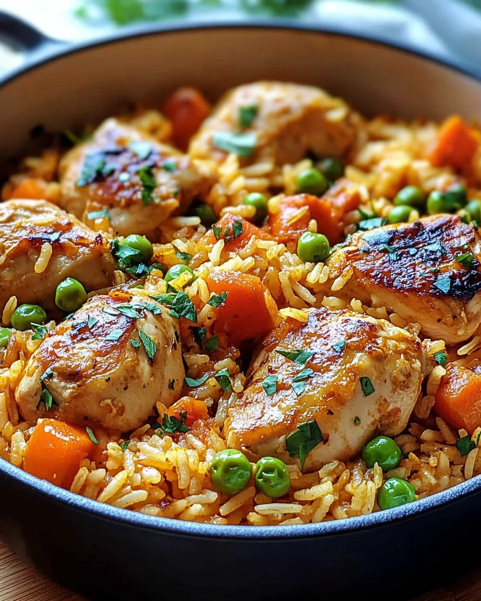 Ein Topf Hähnchen und Reis 25 Ein