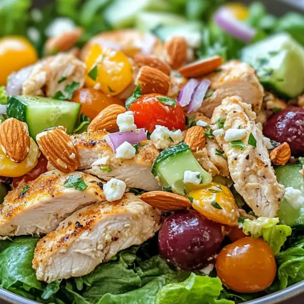 Einfacher Hähnchen Salat