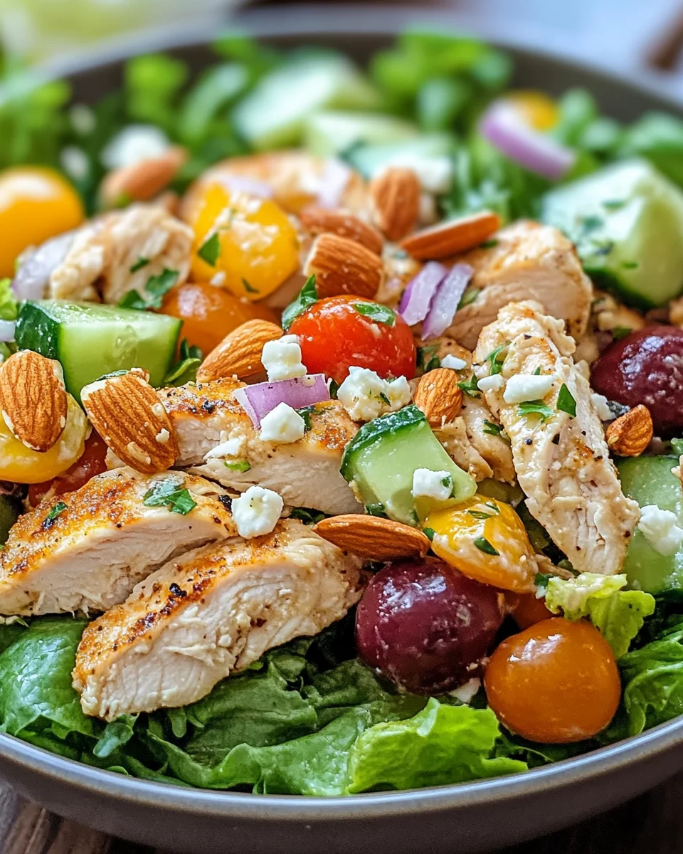 Einfacher Hähnchen Salat