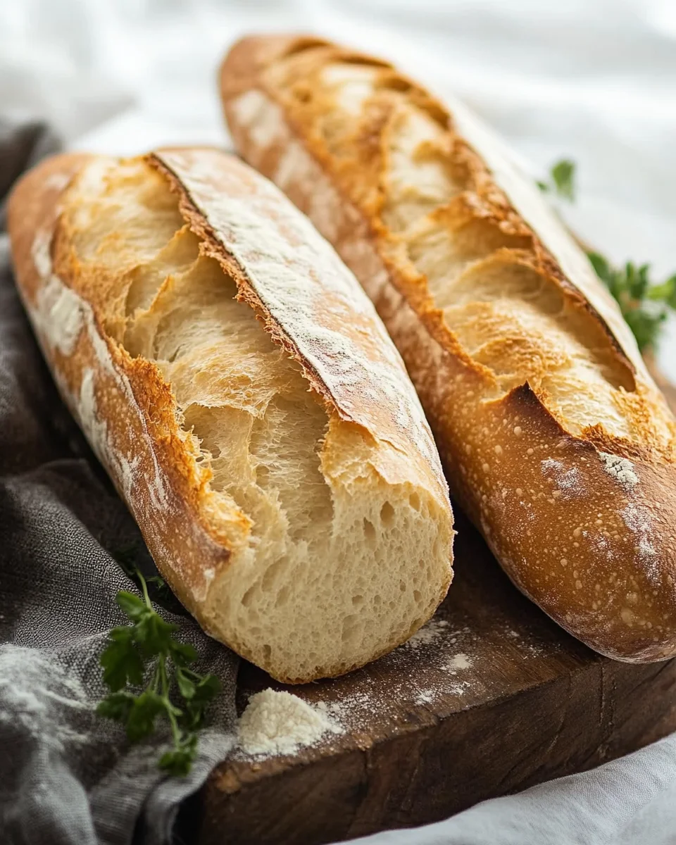 Einfaches Rezept für knuspriges Baguette 15 Einfaches