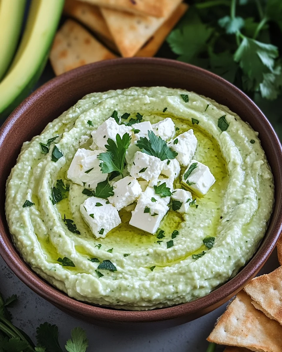 Feta-Avocado-Dip