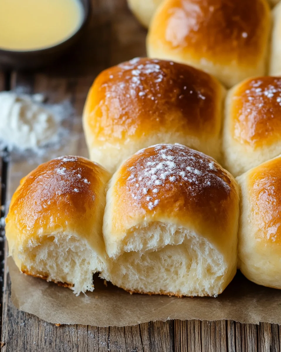 Fluffige Milchbrötchen