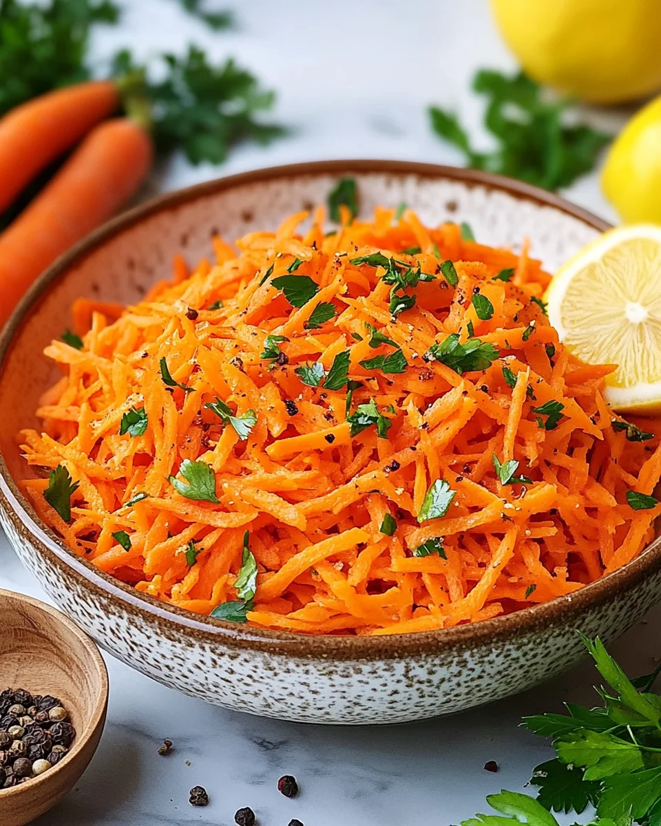 Gesunder Karottensalat