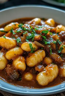 Gnocchi-Gulasch