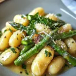 Gnocchi mit gr&uuml;nem Spargel