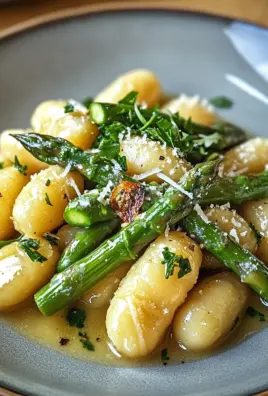 Gnocchi mit grünem Spargel 24 Gnocchi mit grünem Spargel