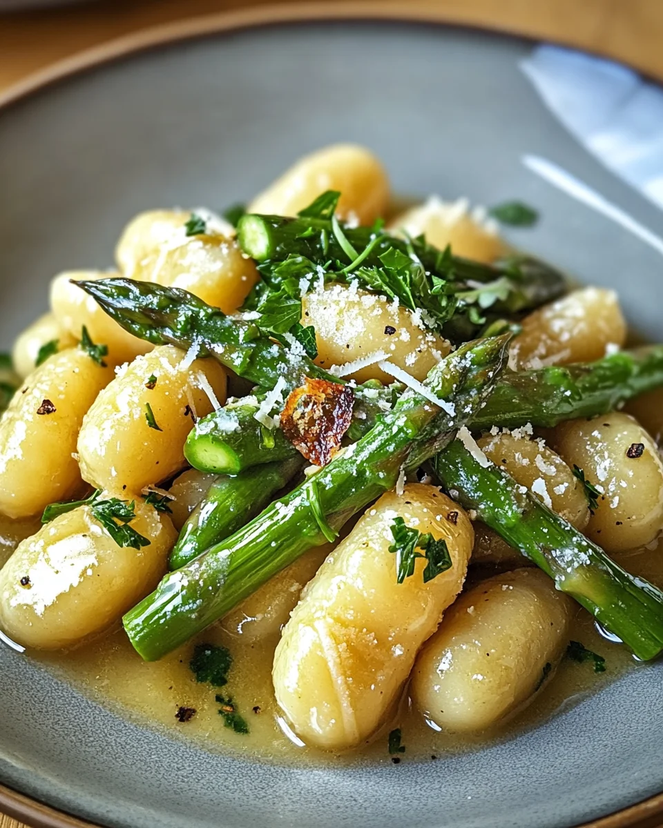 Gnocchi mit grünem Spargel 21 Gnocchi mit grünem Spargel