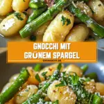 Gnocchi mit grünem Spargel 18 Pinterest Hidden Image