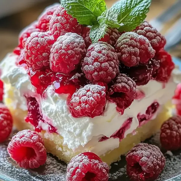 Himbeerwolke mit Mascarponecreme