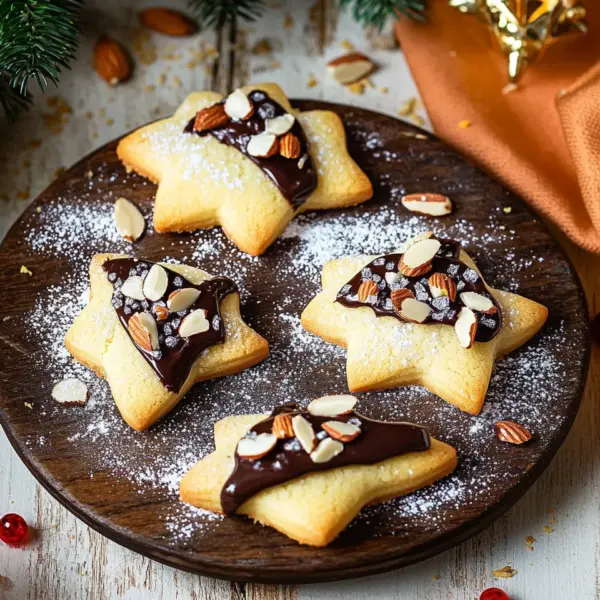 Himmelsboten oder mürbe Orangen-Plätzchen