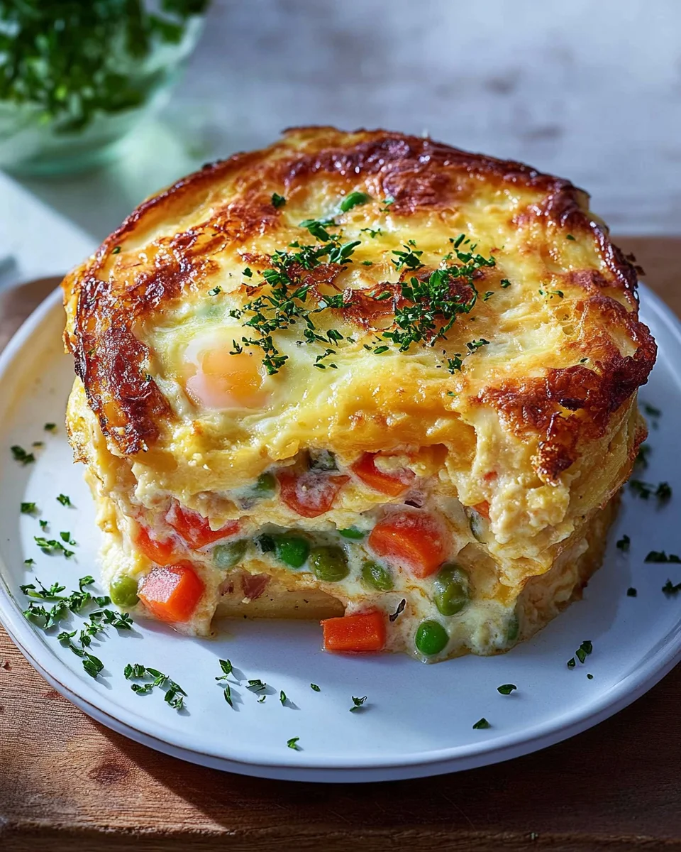 Hüttenkäse-Eierauflauf 24 Hüttenkäse-Eierauflauf