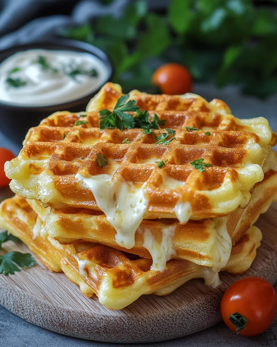 Käsewaffeln