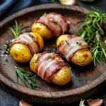 Kartoffeln im Speckmantel