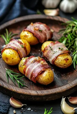 Kartoffeln im Speckmantel 26 Kartoffeln im Speckmantel