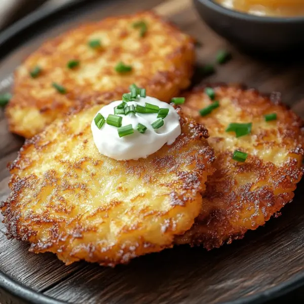 Kartoffelpuffer ohne Fett aus der Heißluftfritteuse